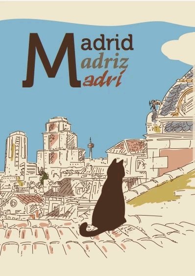 Madrid, Madriz, Madrí | portada del libro