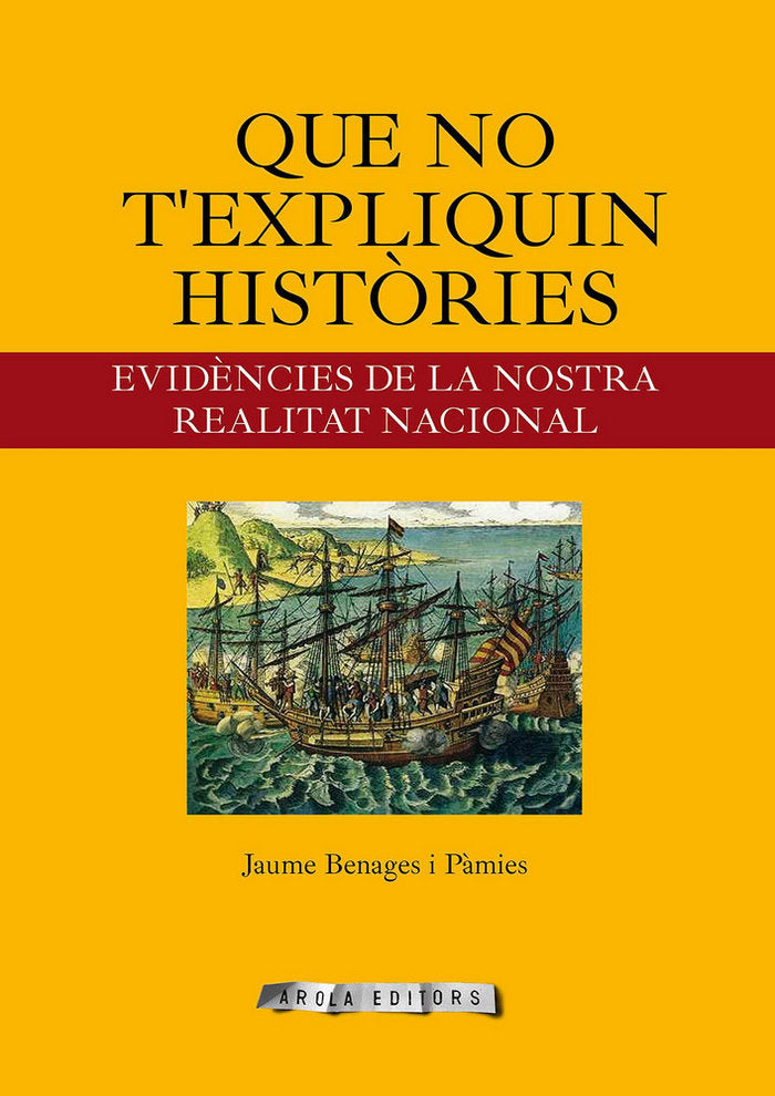 Que no tÆexpliquin històries, de Benages i Pàmies, Jaume | portada del libro