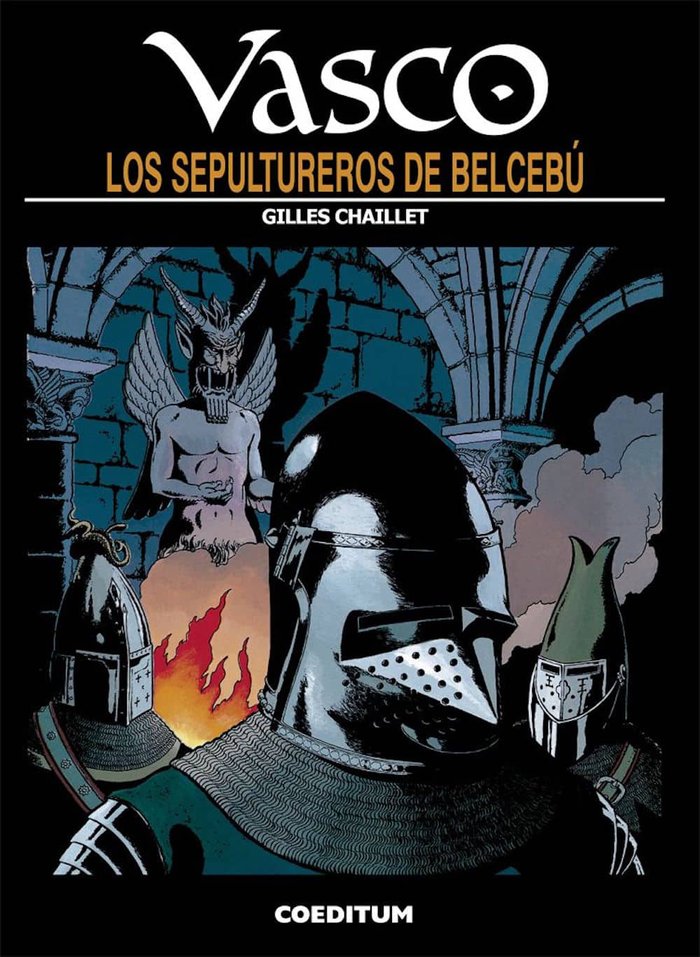 Vasco 13 - Los sepultureros de Belcebú, de Chaillet, Gilles | portada del libro