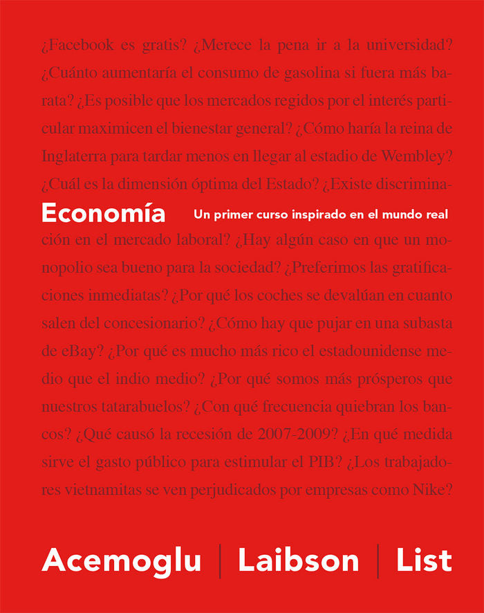 Economía, de Acemoglu, Daron | portada del libro