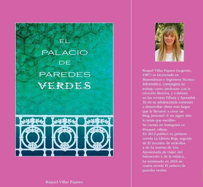 EL PALACIO DE PAREDES VERDES, de VILLAR PAJARES, RAQUEL | portada del libro