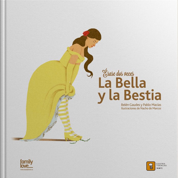 Erase dos vecesà La bella y la bestia, de Gaudes, Belén | portada del libro