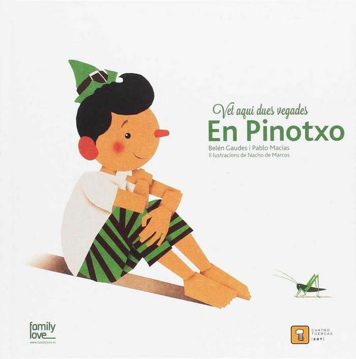 VET AQUI DUES VEGADES... PINOTXO, de Gaudes, Belén | portada del libro