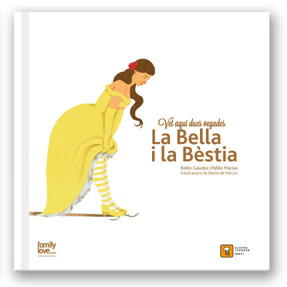 VET AQUÍ DUES VEGADES... LA BELLA I LA BÈSTIA, de Gaudes, Belén | portada del libro