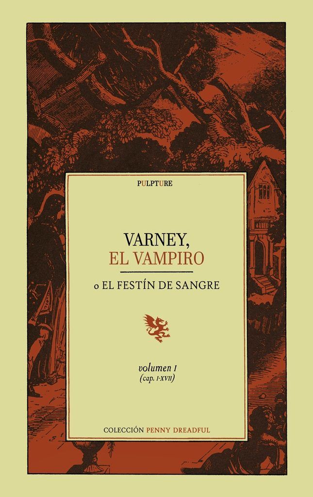 Varney el vampiro, de Malcom Rymer | portada del libro