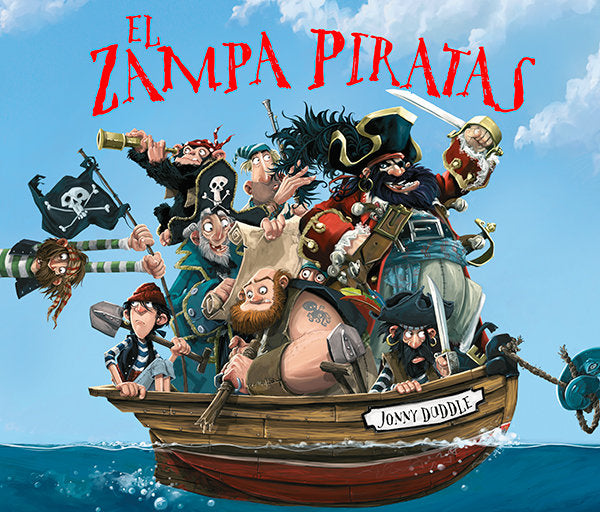 El zampa piratas, de Duddle, Jonny | portada del libro