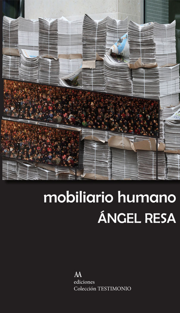 MOBILIARIO HUMANO, de ANGEL RESA | portada del libro
