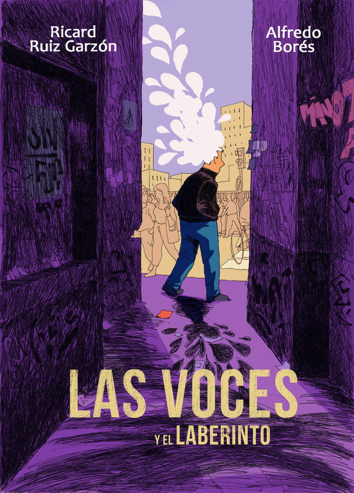 Las voces y el laberinto, de Ruiz Garzón | portada del libro