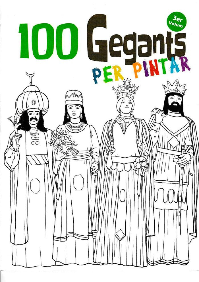 100 Gegants per pintar. Volum 3, de Juanolo | portada del libro