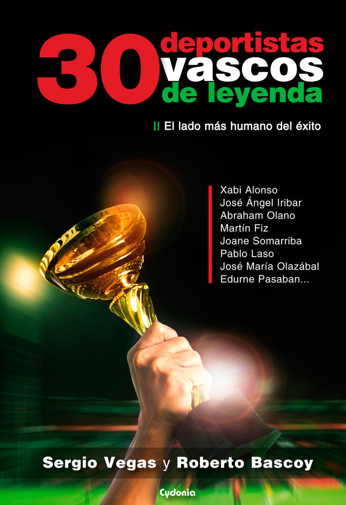 30 deportistas vascos de leyenda, de Vegas Ovejas, Sergio | portada del libro