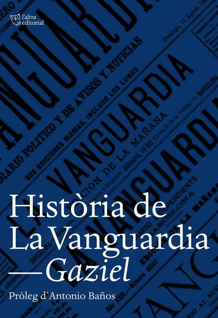 Història de La Vanguardia, de Gaziel | portada del libro