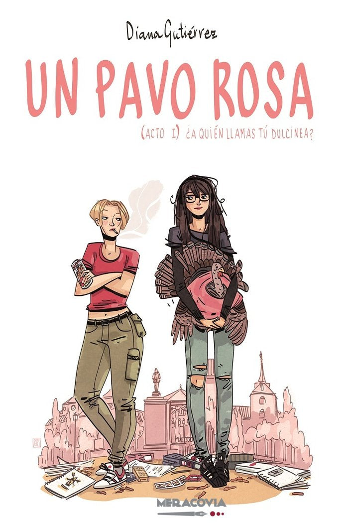 Un pavo rosa (Acto I), de Gutiérrez García, Diana | portada del libro