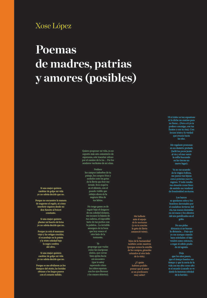 Poemas de madres, patrias y amores (posibles), de López Fernández | portada del libro