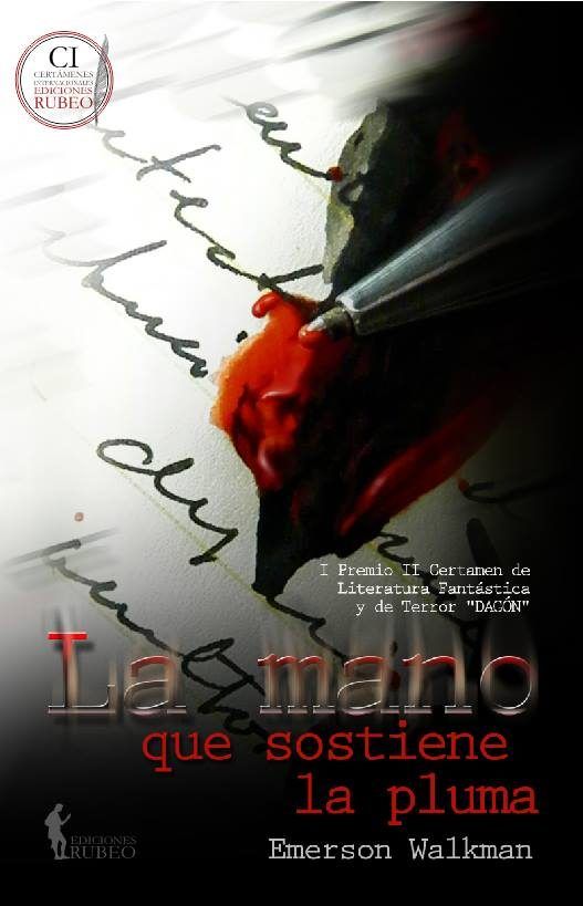 La mano que sostiene la pluma, de Walkman | portada del libro