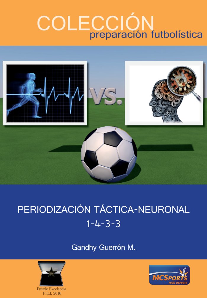 Periodización táctica-neuronal 1-4-3-3, de Guerrón M. | portada del libro