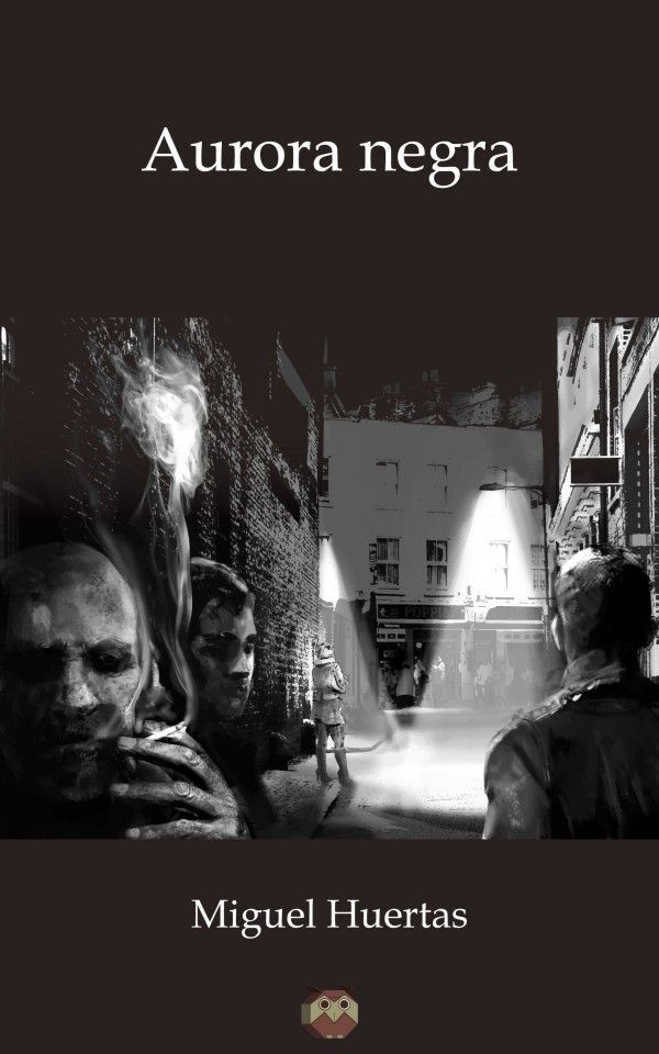 Aurora negra, de Huertas | portada del libro