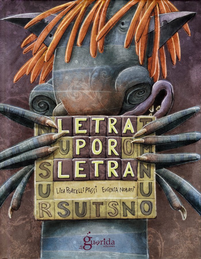 Letra por letra, de Porcelli Piussi | portada del libro