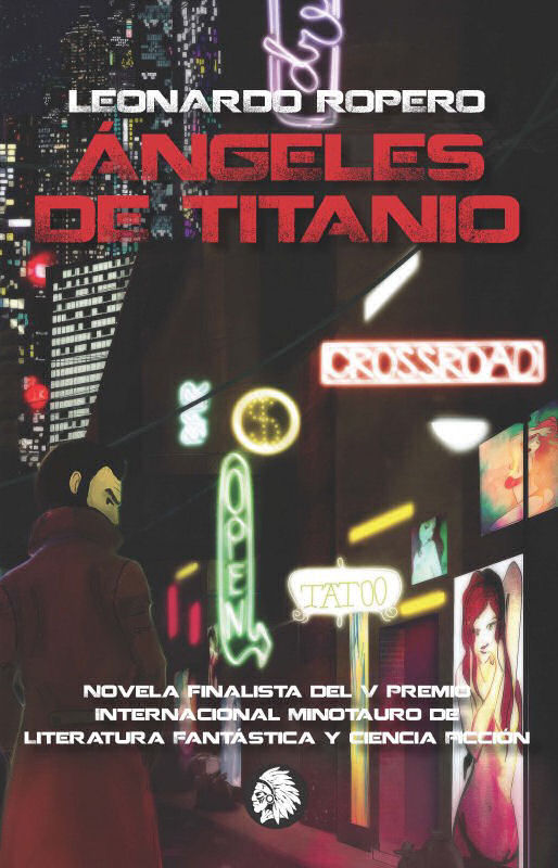 Ángeles de titanio, de Ropero | portada del libro