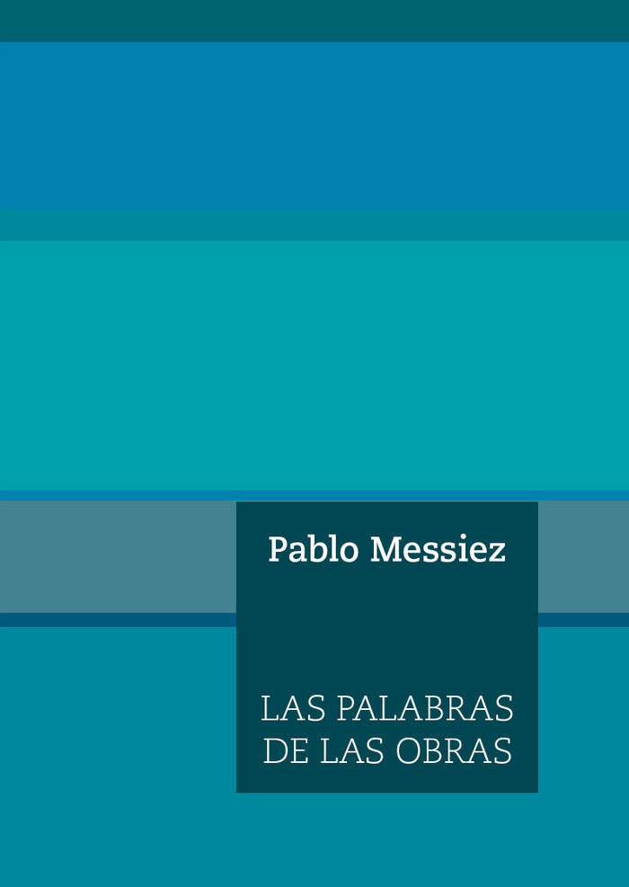 Las palabras de las obras, de Messiez | portada del libro
