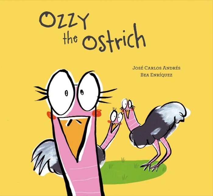 Ozzy the Ostrich, de José Carlos Andrés | portada del libro