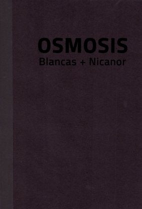 OSMOSIS, de Blas Bruñel | portada del libro