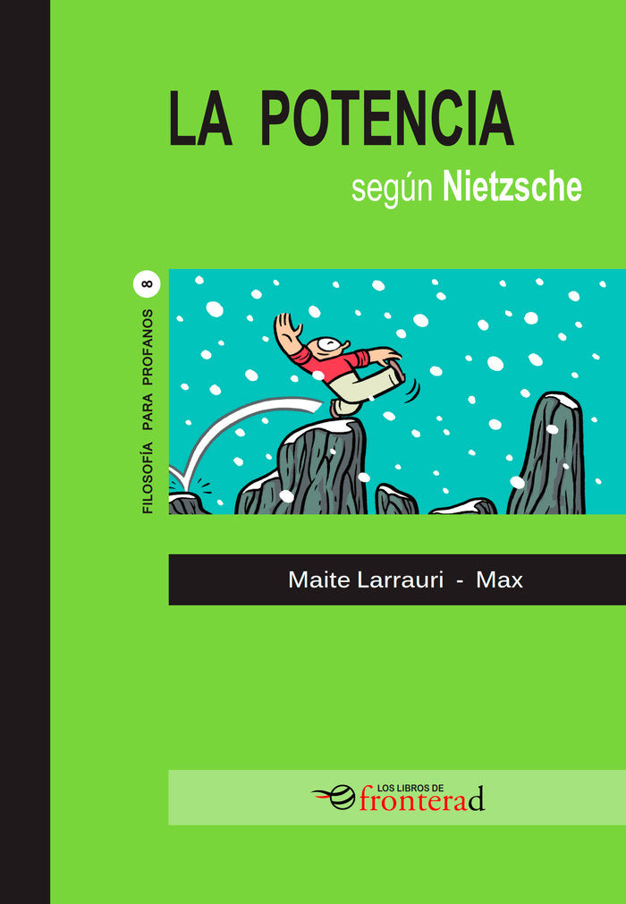 LA POTENCIA SEGUN NIETZSCHE, de Larrauri, Maite | portada del libro