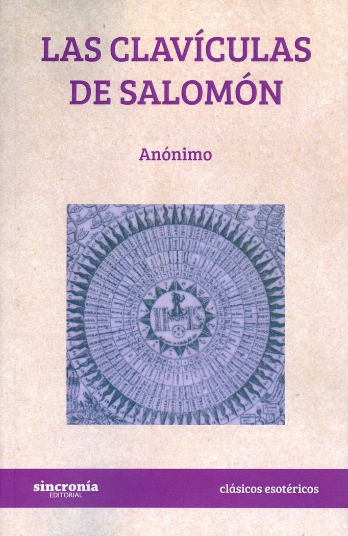 CLAVICULAS DE SALOMÓN, LAS, de Anónimo | portada del libro