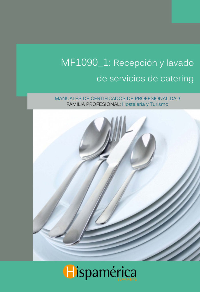 MF1090_1: Recepción y lavado de servicios de catering, de S.A. DE C.V., DESARROLLOS DIDÁCITCOS | portada del libro