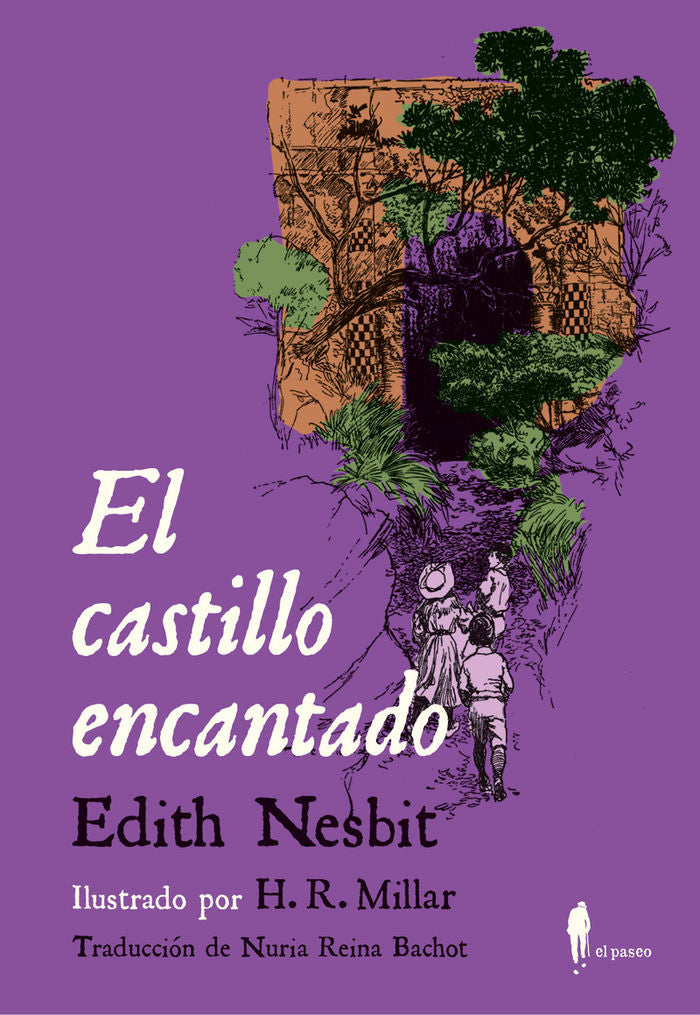 El castillo encantando, de Nesbit, Edith | portada del libro
