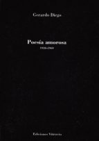 Poesía amorosa, de Gerardo Diego | portada del libro