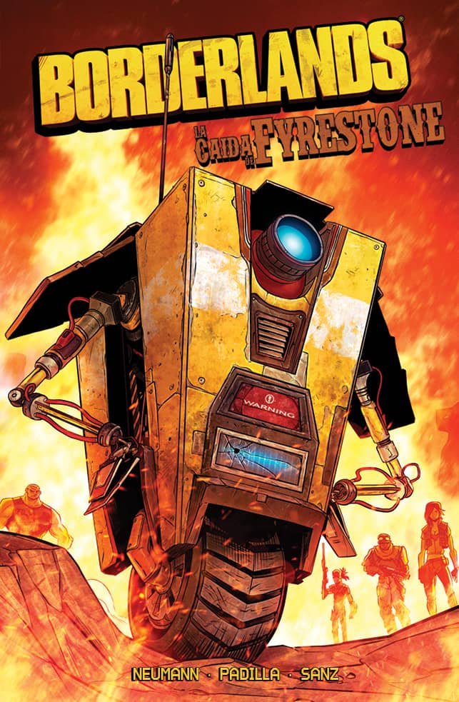 BORDERLANDS: La Caída de Fyrestone, de PADILLA, AGUSTIN | portada del libro