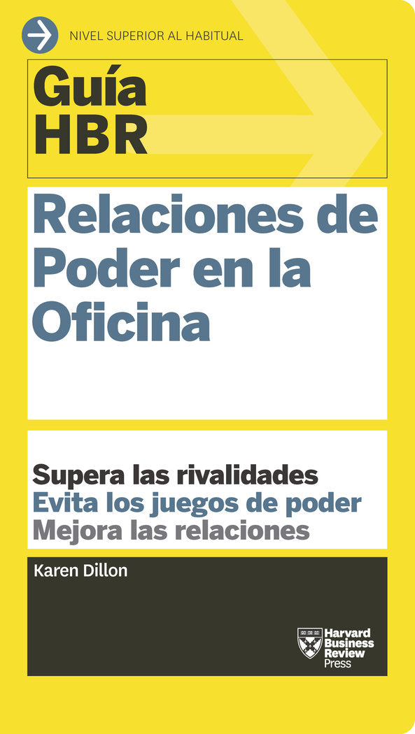 Relaciones de Poder en la Oficina, de Harvard Business Review | portada del libro
