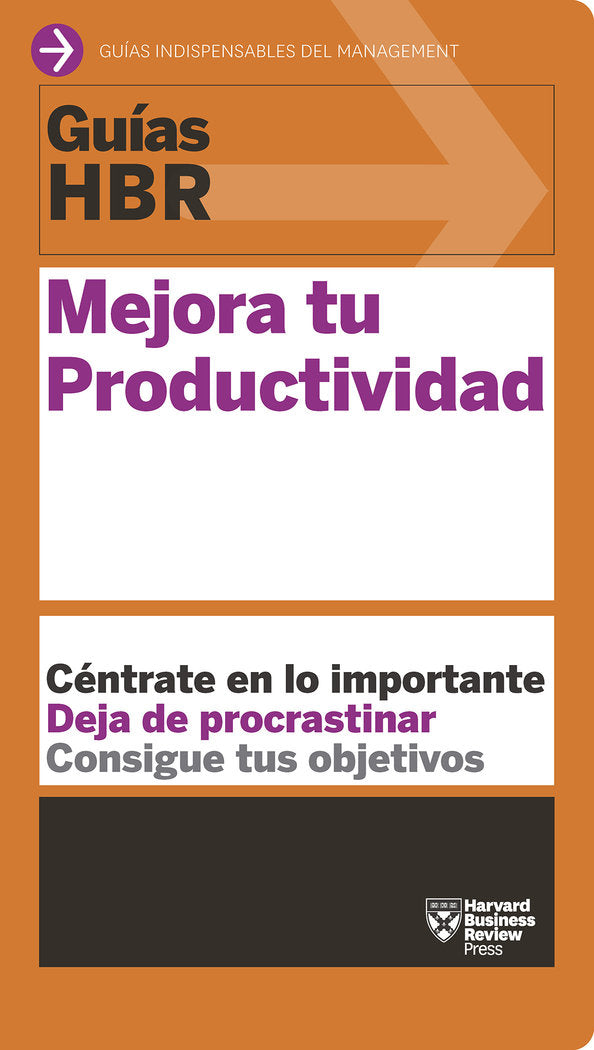 Mejora tu productividad, de Harvard Business Review | portada del libro