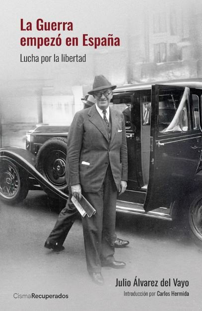 LA GUERRA EMPEZO EN ESPAÑA, de ALVAREZ DEL VAYO, JULIO | portada del libro