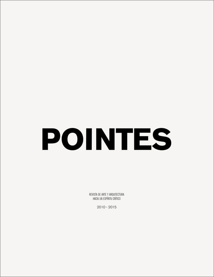 POINTES 2010-2015, de Varios autores | portada del libro
