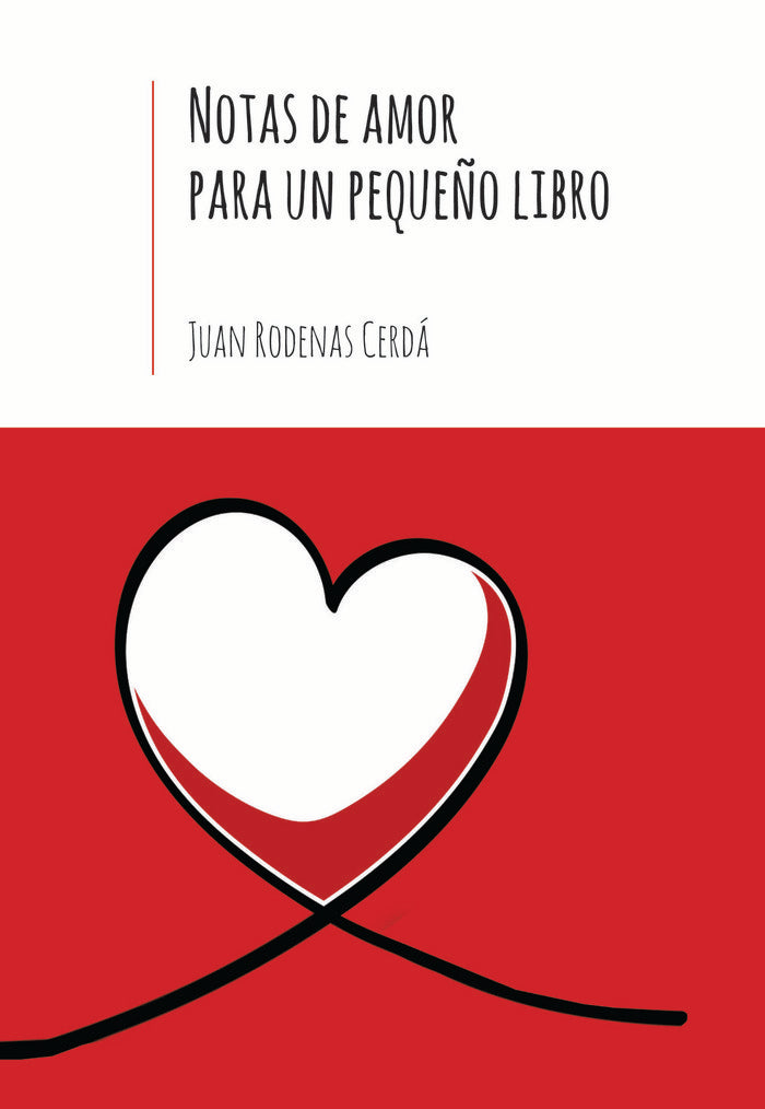 Notas de amor para un pequeño libro, de Rodenas Cerdá, Juan | portada del libro