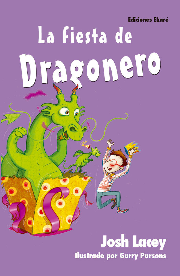 La fiesta de Dragonero, de Josh Lacey | portada del libro