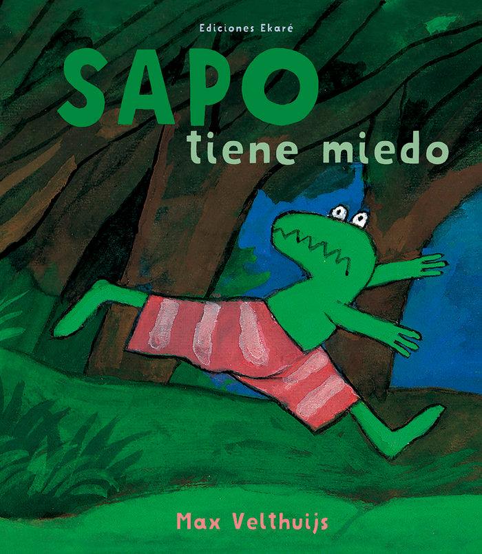 Sapo tiene miedo, de Max Velthuijs | portada del libro