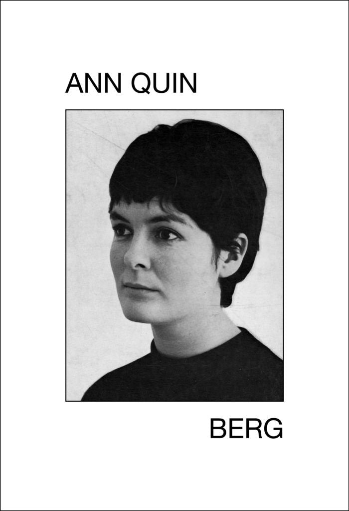 Berg, de Quin, Ann | portada del libro