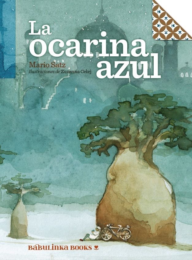 la ocarina azul, de satz, Mario | portada del libro