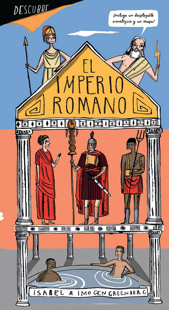 Descubrir... el Imperio romano, de Greenberg ., Imogen | portada del libro