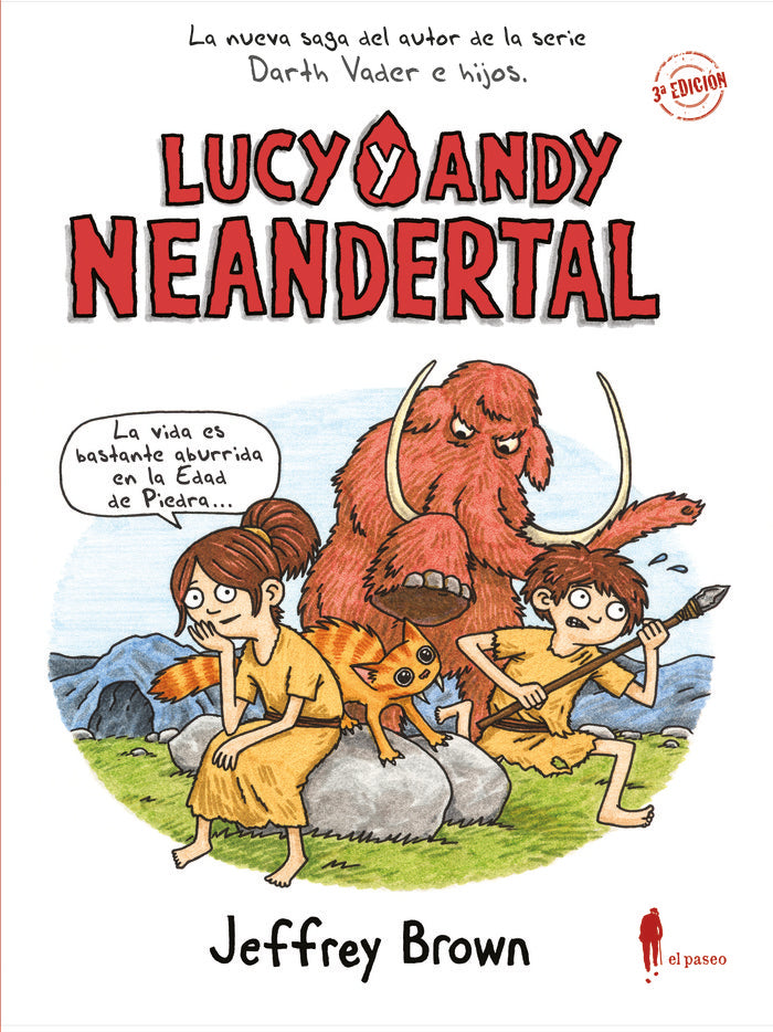 Lucy y Andy Neandertal, de Brown, Jeffrey | portada del libro