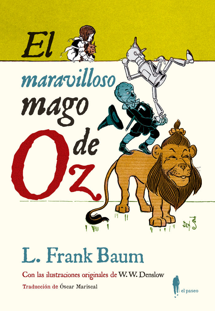 El maravilloso mago de Oz, de Baum, L. Frank | portada del libro