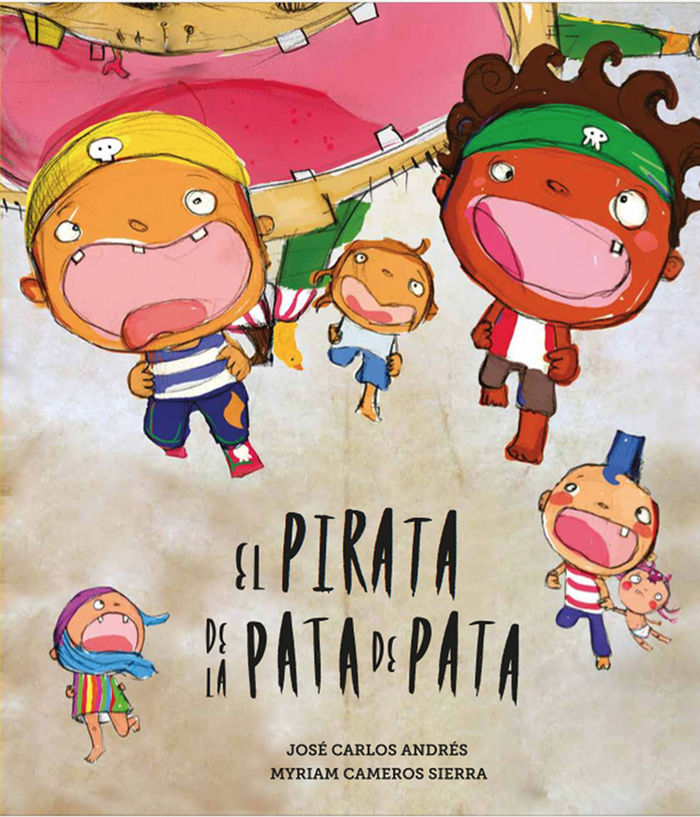 El pirata de la pata de pata: SPA 2ª ed., de José Carlos Andrés | portada del libro