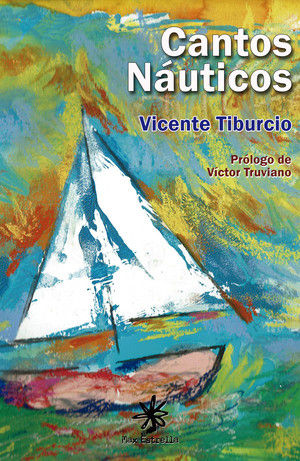 Cantos náuticos, de Tiburcio Caballero, Vicente | portada del libro