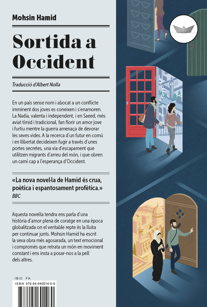 Sortida a Occident, de Hamid, Mohsin | portada del libro