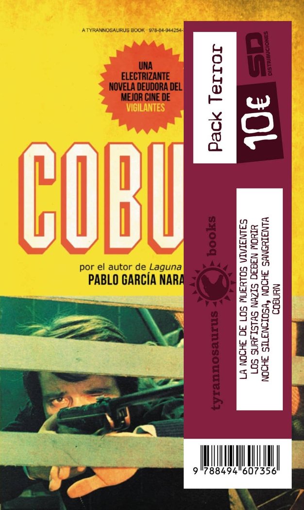 PACK TERROR COBURN NOCHE DE LOS MUERTOS VIVIENTES SURFISTAS | portada del libro