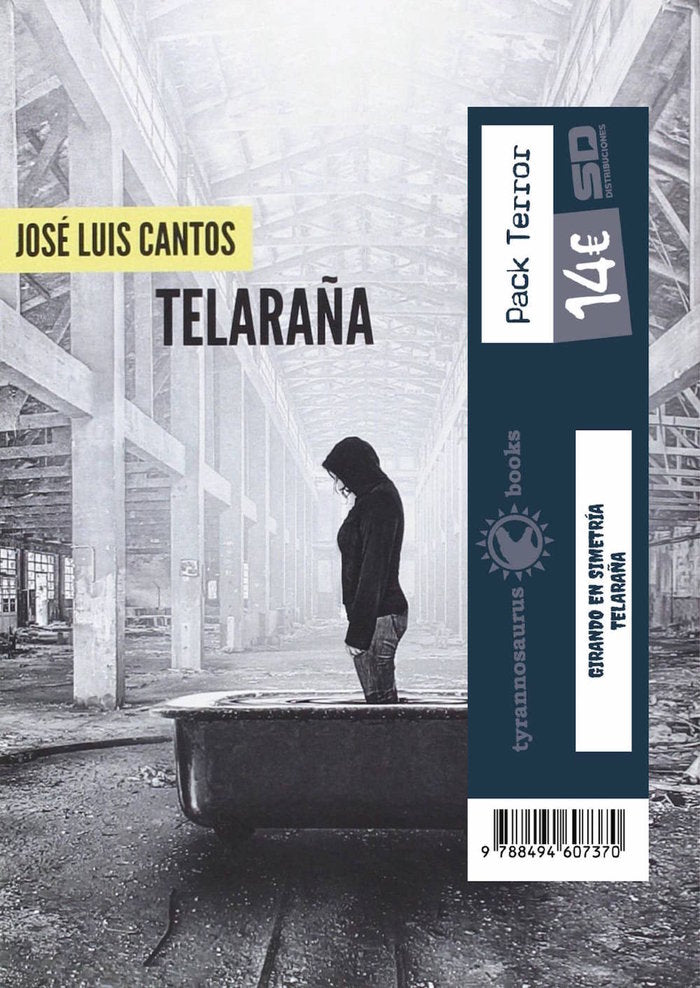 PACK TERROR GIRANDO EN SIMETRIA Y TELARAÑA | portada del libro