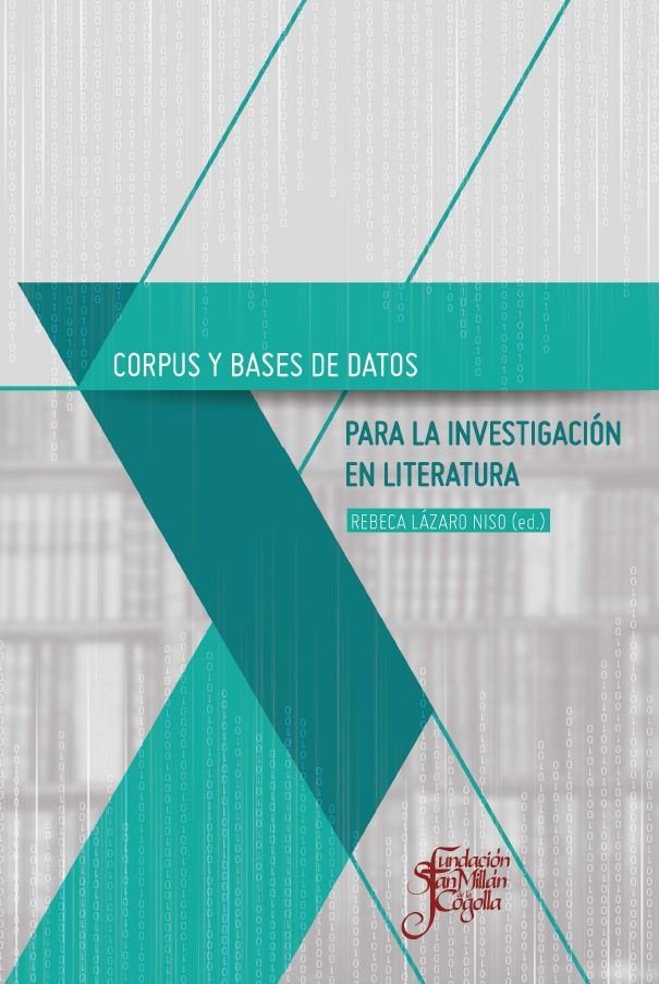Corpus y bases de datos para la investigación en literatura | portada del libro