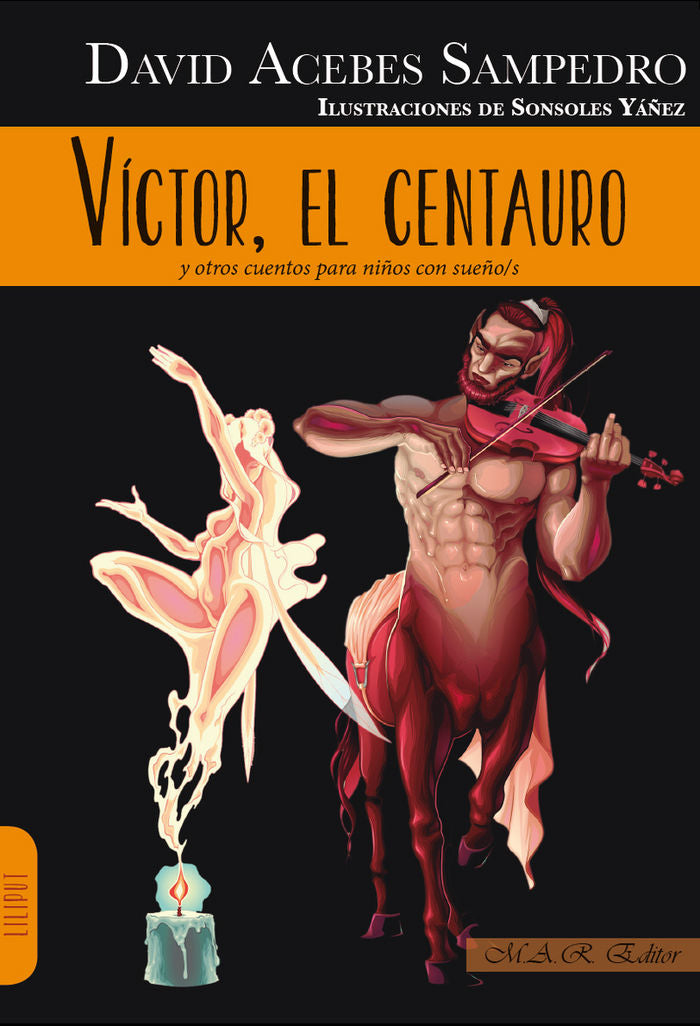 Víctor, el centauro, de Acebes Sampedro, David | portada del libro